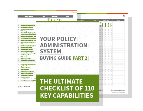 Your Policy Administration System Buying Guide - Part 2 Ultimate Checklist policy-administration-system